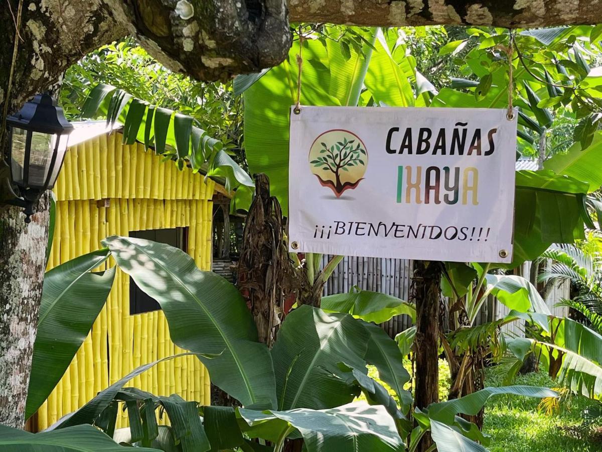 Cabanas Ixaya Catemaco Buitenkant foto